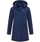 MATOGLA Vrouwen Winterjas Parka - Blauw