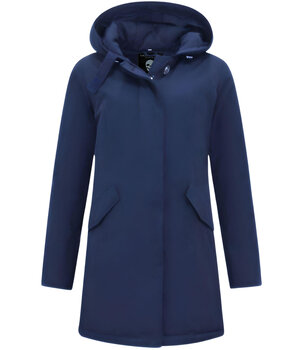 MATOGLA Vrouwen Winterjas Parka - Blauw