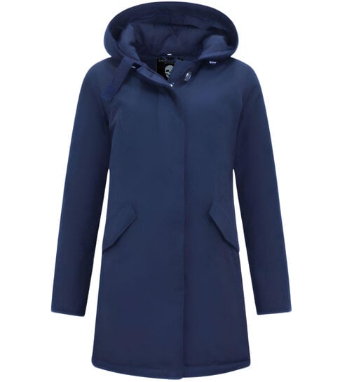 MATOGLA Vrouwen Winterjas Parka - Blauw