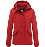 MATOGLA Korte Winterjas Vrouwen - 589 - Rood