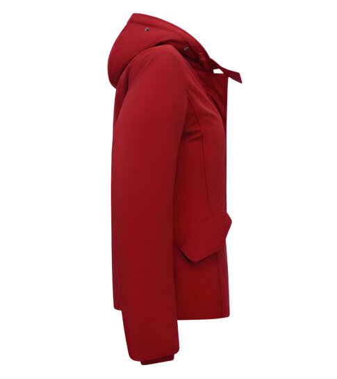 MATOGLA Korte Winterjas Vrouwen - 5898 - Rood