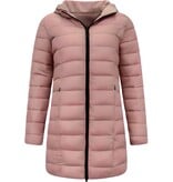 Gentile Bellini Puffer Jacket Dames - Dubbelzijdig - Slim Fit - Pink