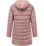 Gentile Bellini Puffer Jacket Dames - Dubbelzijdig - Slim Fit - Pink
