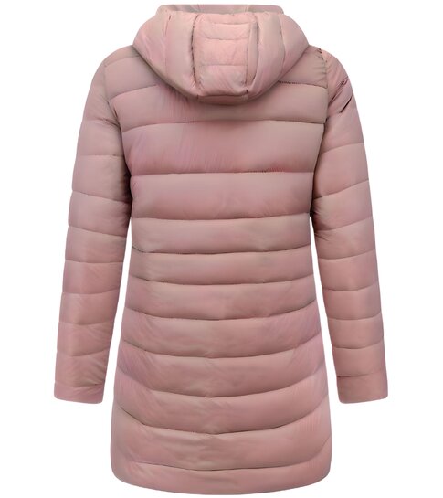 Gentile Bellini Puffer Jacket Dames - Dubbelzijdig - Slim Fit - Pink