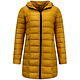 Puffer Jas Dames Parka - Dubbelzijdig - Slim Fit - Geel