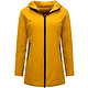 Lange Gewatteerde Jas Dames - Puffer jacket - Geel