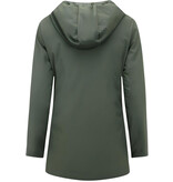 Gentile Bellini Double Face Dames Jassen Parka - Slim Fit  - Groen