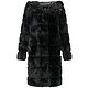 Nep Bontjassen Dames met Capuchon -Zwart