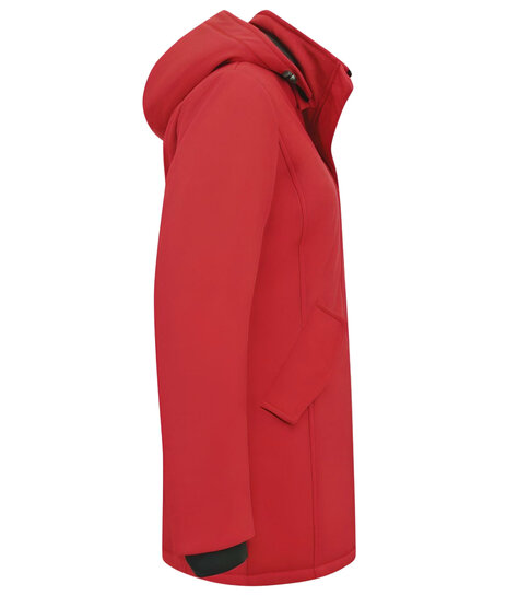 MATOGLA Dames Winterjas  Parka - Slim Fit - Rood