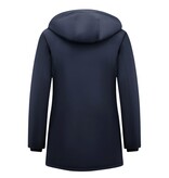 MATOGLA Dames Winterjas  Parka - Slim Fit - 0681BNW - Blauw