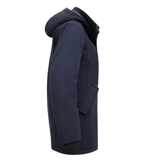 MATOGLA Dames Winterjas  Parka - Slim Fit - 0681BNW - Blauw