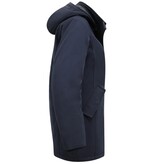 MATOGLA Dames Winterjas  Parka - Slim Fit - 0681BNW - Blauw