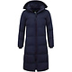 Puffer Jacket Dames Lang Getailleerd - 8606 - Blauw