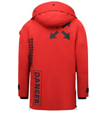 Enos Sportieve Winterjas Heren - 9803 -Rood