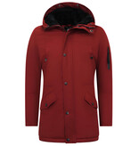 Enos Parka Heren  Winter - 7065 - Rood