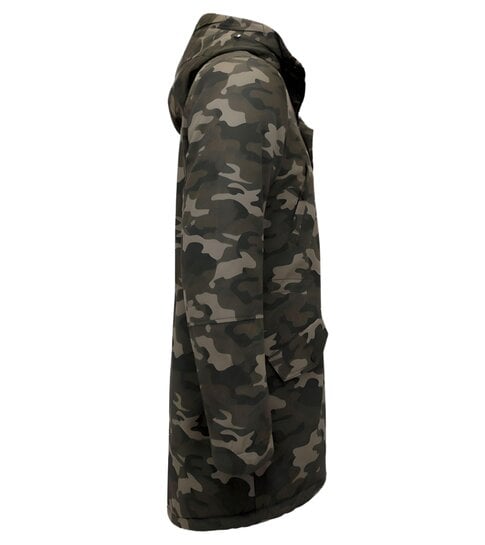 Enos Winter Parka Heren - 7065 - Camouflage