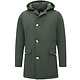 Lange Winterjas Heren Parka  - 7101 - Groen