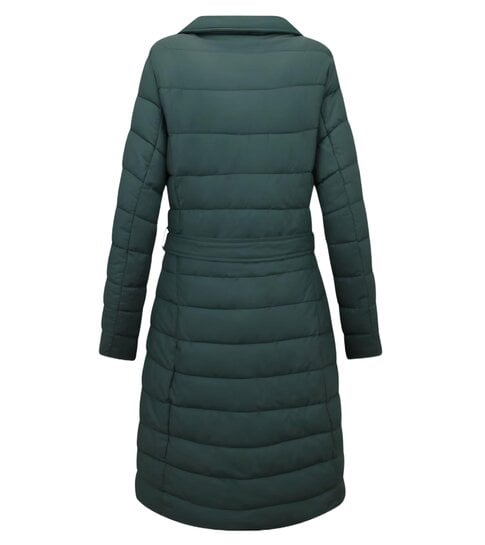 Gentile Bellini Puffer Jacket Dames Lang - 7921 - Groen