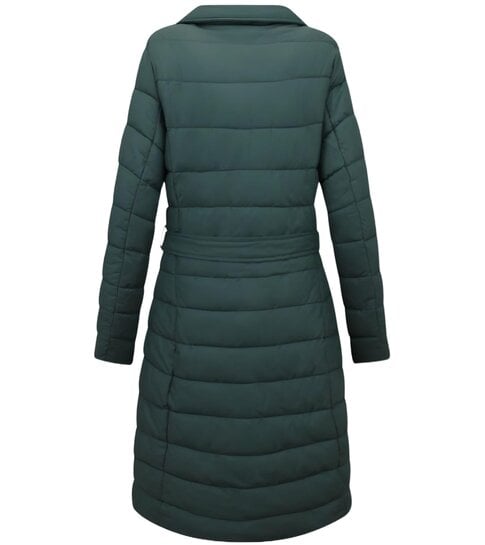 Gentile Bellini Puffer Jacket Dames Lang - 7921 - Groen