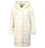 Gentile Bellini Imitatie Bontjas Dames – Parka – White