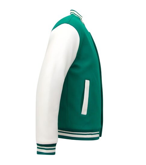 ENOS Collegejassen Heren Classic - LK-7065 - Groen