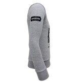 Local Fanatic Peaky Blinders Heren  Sweater - Grijs Local Fanatic Peaky Blinders Heren  Sweater - Grijs