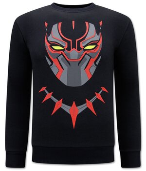 Local Fanatic Black Panther Heren Sweater - Zwart