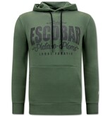 Local Fanatic Pablo Escobar Heren Hoodie - Groen