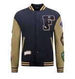 ENOS Oversized Letterman Jacket Heren - 8633 - Navy