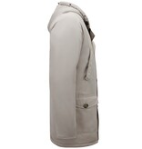 Enos Gewatteerde Parka met Capuchon - 7101 - Beige