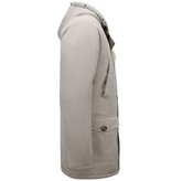 Enos Gewatteerde Parka met Capuchon - 7101WT - Beige