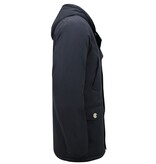 Enos Winterjas Heren Parka met Capuchon - 7101 - Blauw