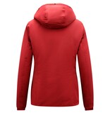 MATOGLA Dames Winterjassen met Capuchon - 5897 - Rood