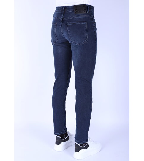 TRUE RISE Regular Fit Jeans Stretch Heren - DP50 - Blauw