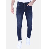 TRUE RISE Regular Fit Jeans Stretch Heren - DP50 - Blauw