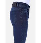 TRUE RISE Regular Fit Jeans Stretch Heren - DP50 - Blauw