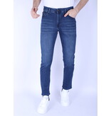 TRUE RISE Nette Regular Fit Super Stretch Heren Jeans - DP52 - Blauw
