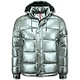 Zilveren Puffer Jackets Heren  met Capuchon