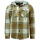 Lumber Jacket Heren met Capuchon -7969 - Bruin