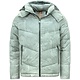 Reflector Grijs  Puffer Jas Heren met Capuchon