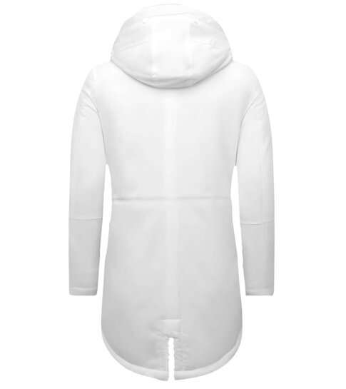 Enos Witte Winterjas Heren Parka - 7105