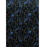 Gentile Bellini Overhemden Heren Lange Mouwen met Print - 3144 - Blauw