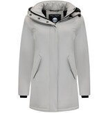 MATOGLA Dames Winterjas Parka - Slim Fit - Beige