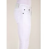 Mario Morato Nette Witte Heren Slim fit Spijkerbroek met Stretch -DP106