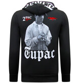 TopStar Trainingspakken Heren Tupac - Joggingpakken 2Pac- Huispakken - 10997 - Zwart