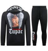 TopStar Trainingspak Heren Tupac - Joggingpak 2pac- Huispak - 10998 - Zwart