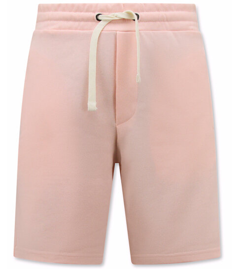 ENOS Jogging Shorts Heren - Korte Broek Heren - Roze