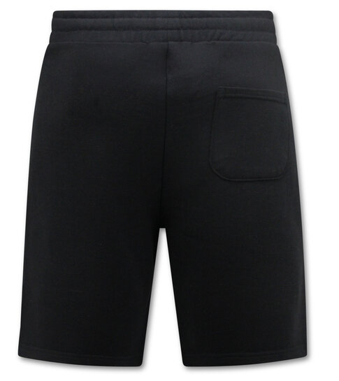 ENOS Sweat Shorts Heren - Shorts Heren Jogging - Zwart