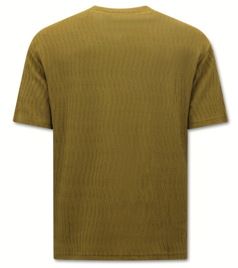 True Rise Ribbed Oversized Zomerset Heren -  SET - Licht Brown