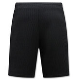 True Rise Ribbed Oversized Zomerset Heren -  SET - Zwart